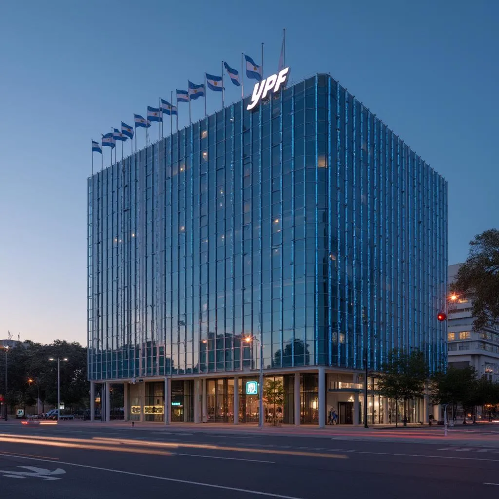 Sede central de YPF en Buenos Aires